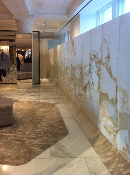 Selfridges Marble Screen